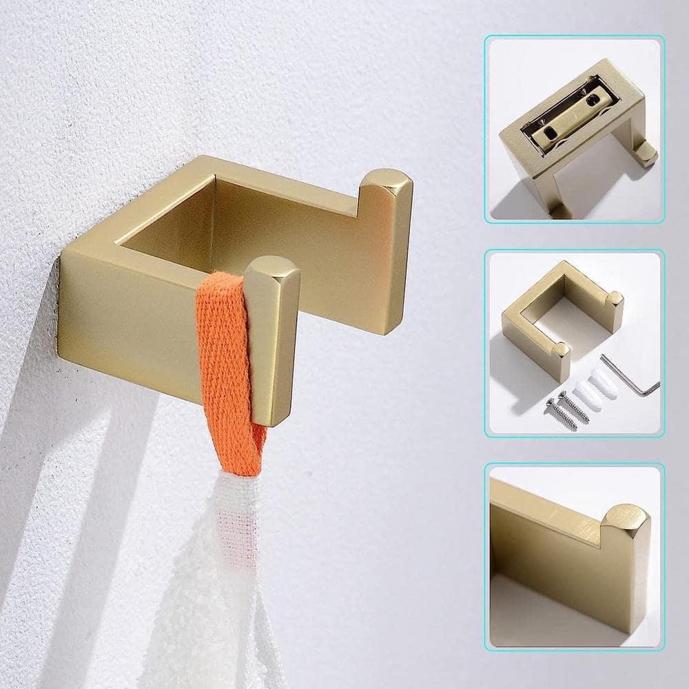 Dyiom Wall Mounted, Towel Bar 4-Piece (4)