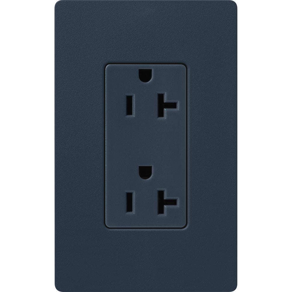 Lutron Beige Claro 20 Amp Duplex Outlet, Taupe (SCR-20-TP) (2)