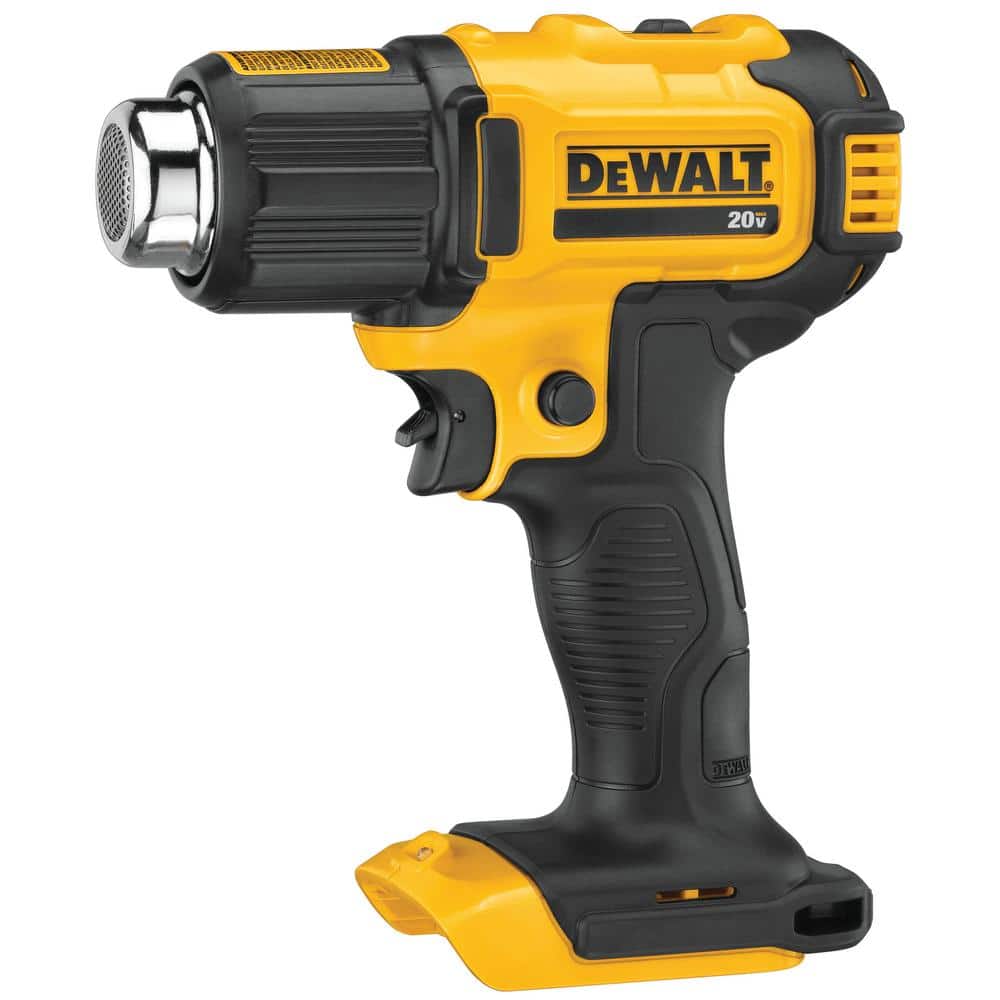 DEWALT 20V MAX Cordless Compact Heat Gun with Flat and Hook Nozzle Attachments (4)