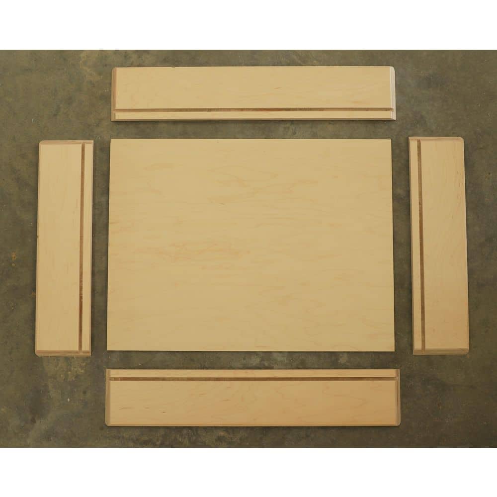 Columbia Forest Products 1/2 in. X 4 in. X 96 in. PureBond Maple Plywood Project Panel Drawer Side (5-pack) (3)