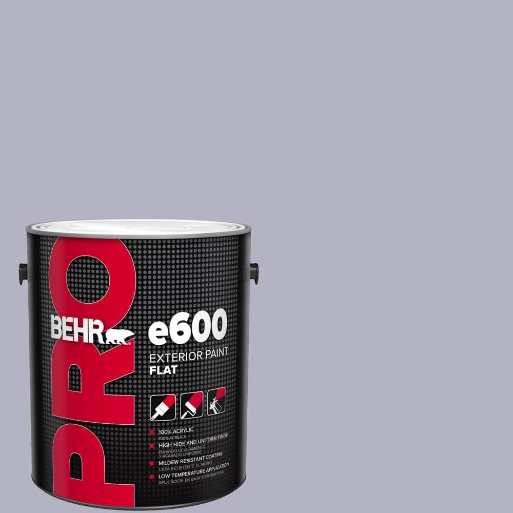 BEHR PRO 1 gal. #640F-4 Fading Sunset Flat Paint