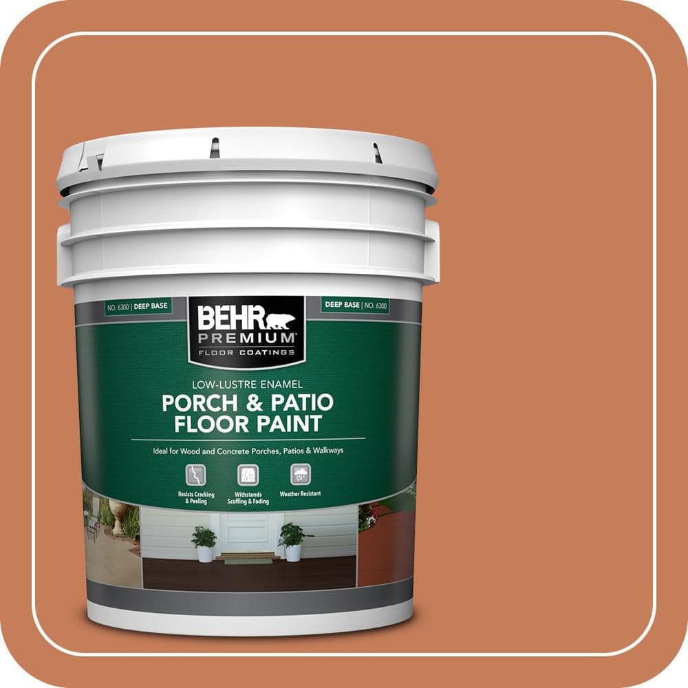 BEHR PREMIUM #M210-6 Low-Lustre Enamel Interior/Exterior Porch and Patio Floor Paint (1)
