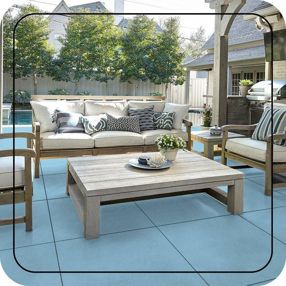 BEHR PREMIUM #560A-3 Textured Low-Lustre Enamel Interior/Exterior Porch and Patio Anti-Slip Floor Paint (3)