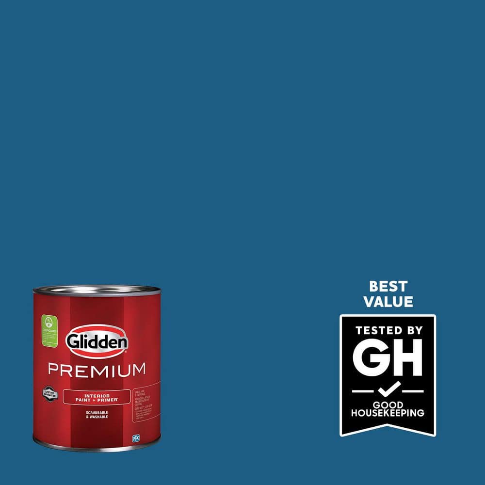 Glidden Premium 1 qt. PPG1159-6 Animation Flat Interior Latex Paint