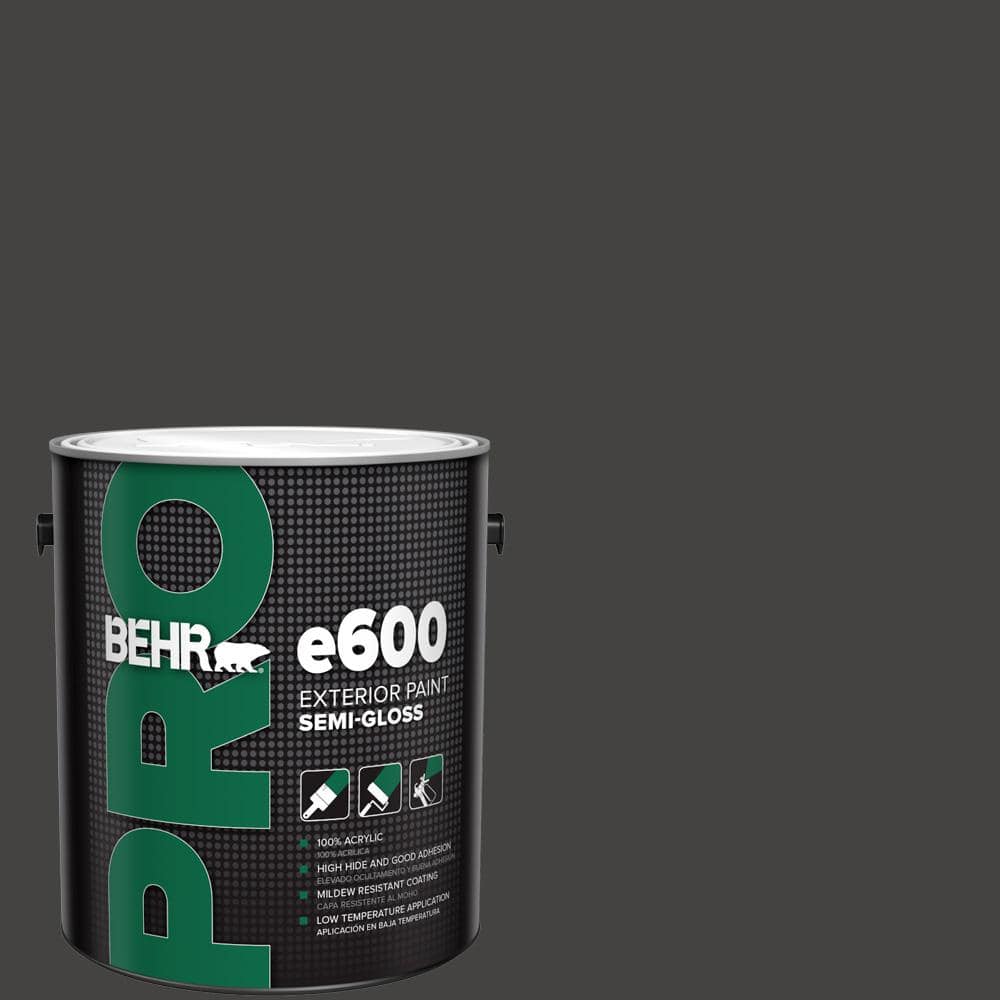 BEHR PRO 1 gal. #ECC-27-3 Evening Canyon Semi-Gloss Exterior Paint