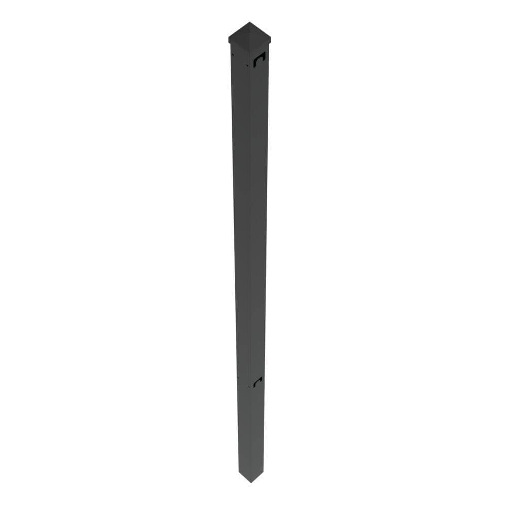 TuffBilt Mitchell Aluminum Fence Line Post