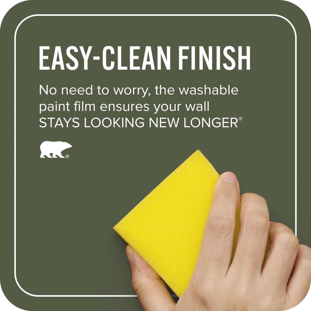 BEHR ULTRA 1 gal. #MQ6-54 River Forest Extra Durable Flat Interior Paint & Primer (4)