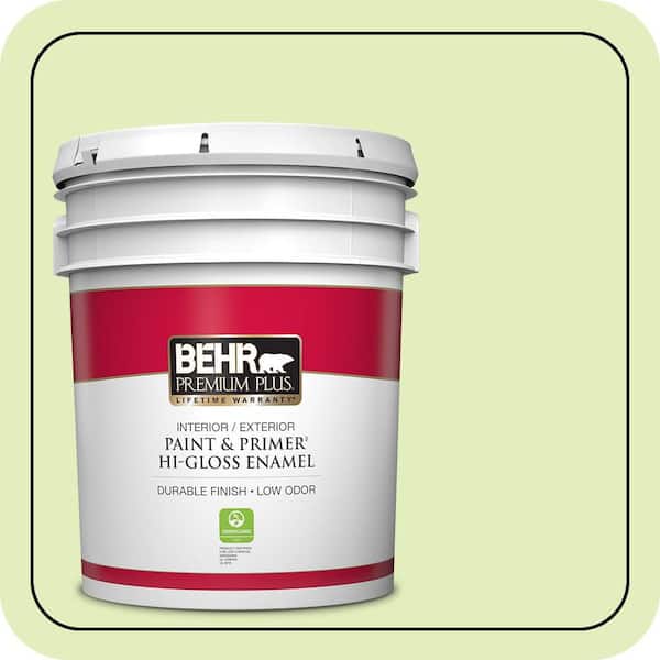 BEHR PREMIUM PLUS #420A-2 Spirit Whisper Flat Low Odor & Primer (3)