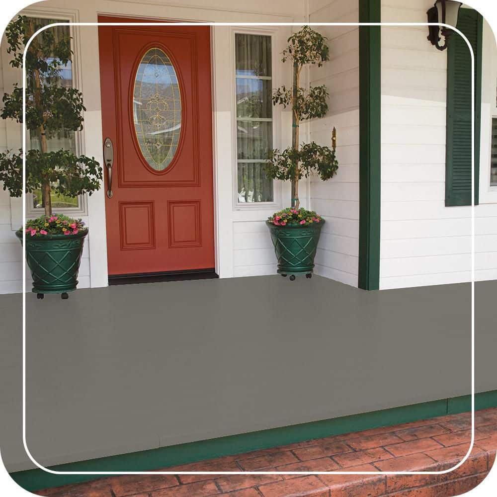 BEHR PREMIUM #BXC-55 Low-Lustre Enamel Interior/Exterior Porch and Patio Floor Paint (2)