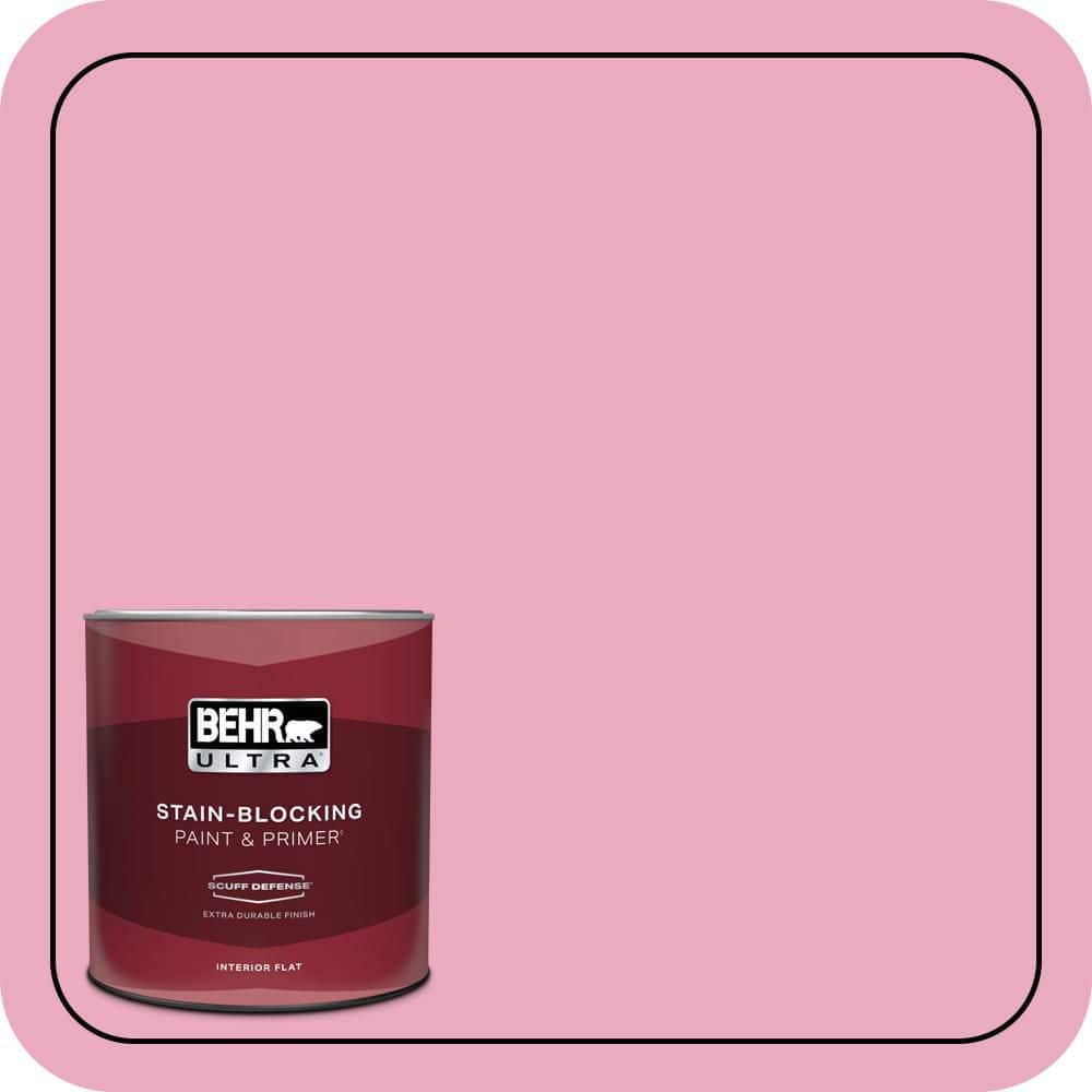 BEHR ULTRA 1 qt. #T11-14 Kawaii Extra Durable Flat Interior Paint & Primer