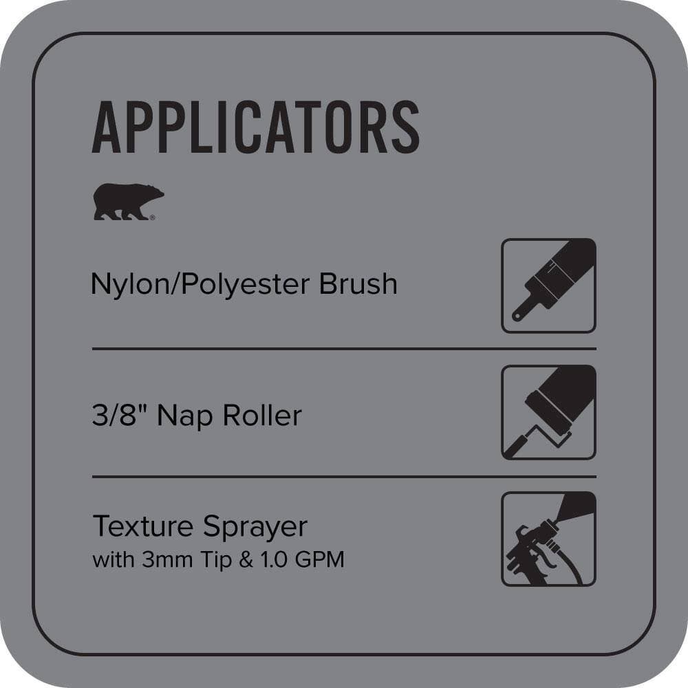 BEHR PREMIUM #N530-5 Textured Low-Lustre Enamel Interior/Exterior Porch and Patio Anti-Slip Floor Paint (4)
