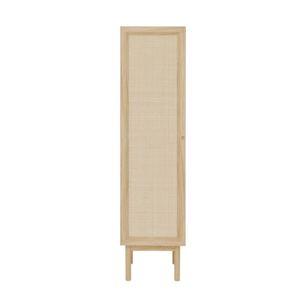 Swiss Madison Classe 15.5 in. W x 15 in. D x 60 in. H Brown Freestanding Linen Cabinet in Natural Oak (1)
