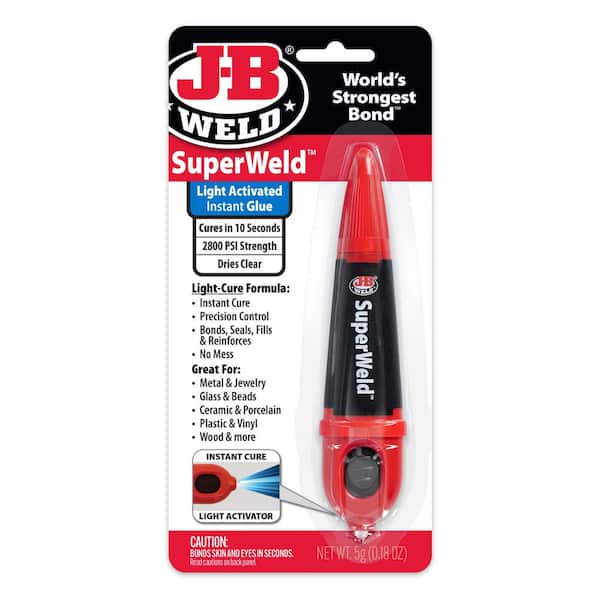 Unbranded 0.18 oz. SuperWeld Light Activated Glue