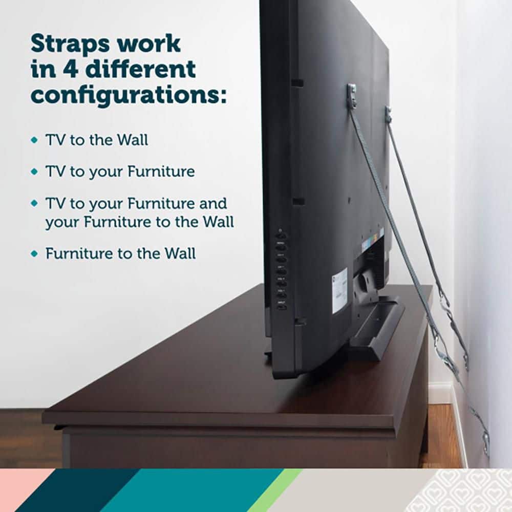 Safety 1st Furniture Wall Straps (4)