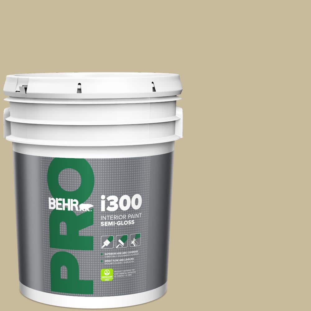 BEHR PRO 5 gal. #760D-4 Lion Semi-Gloss Interior Paint