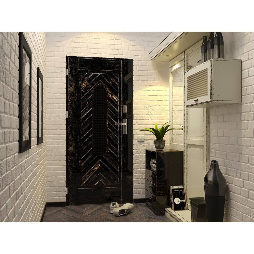 Dundee Deco 3D Falkirk Renfrew II 1/50 in. x 37 in. x 19 in. White Faux Bricks PVC Decorative Wall Paneling (5-Pack) (2)