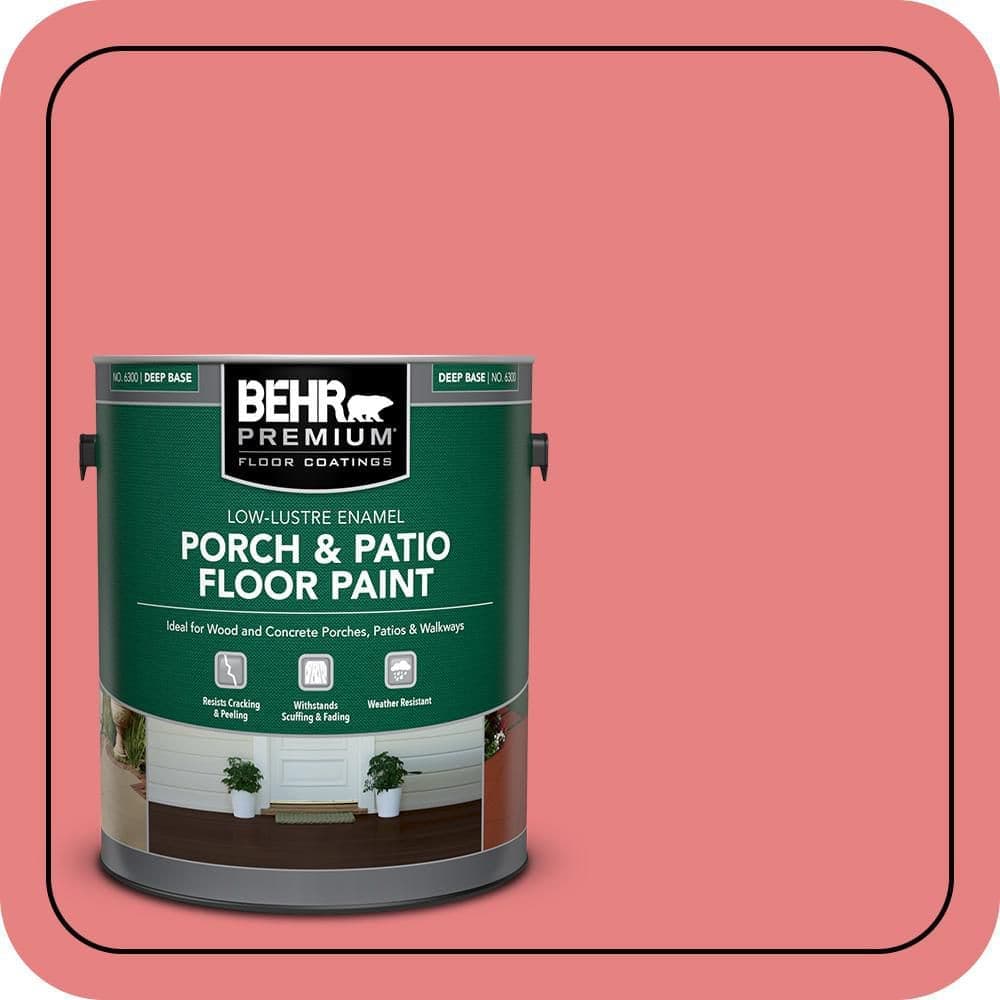 BEHR PREMIUM #P170-4 Low-Lustre Enamel Interior/Exterior Porch and Patio Floor Paint (1)