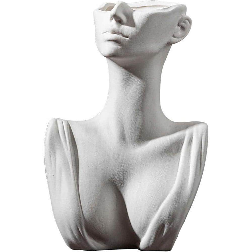 KIWDZFU Large Silicone Planter Mold for Concrete Resin Plaster Cement Craft Home Decor Vase 1 Piece (1)