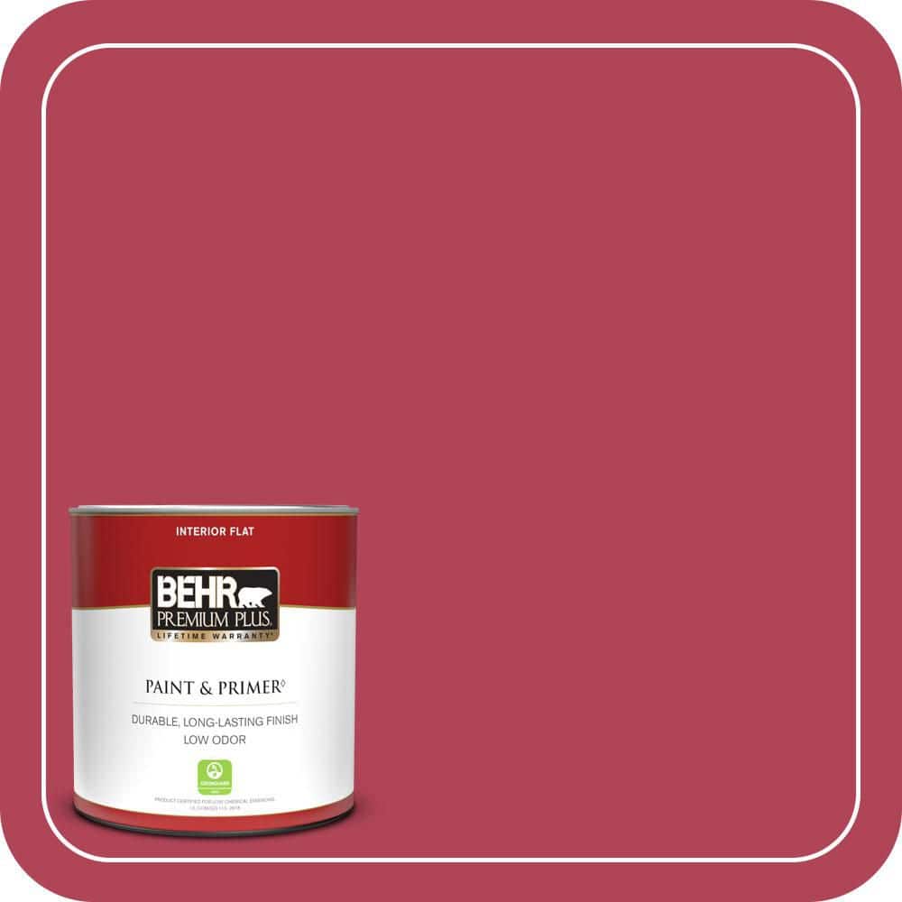 BEHR PREMIUM PLUS #130B-7 Cherry Wine Enamel Low Odor & Primer (1)