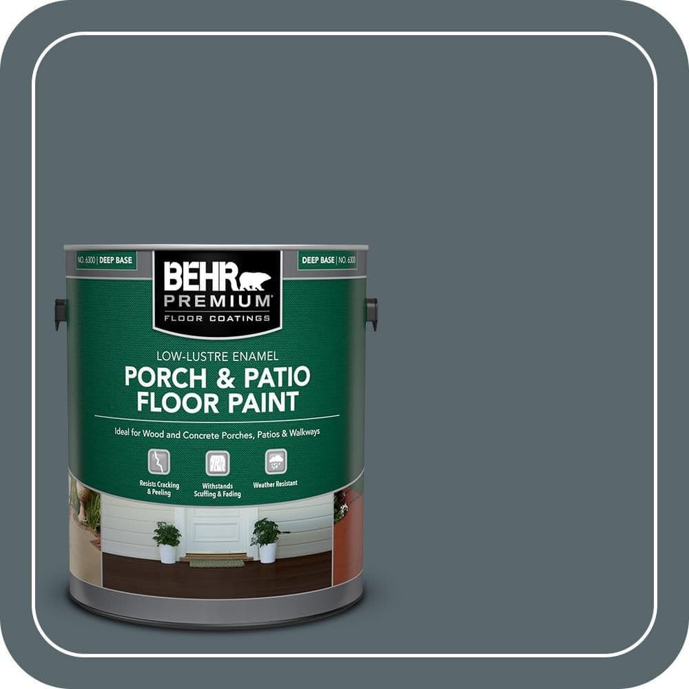 BEHR PREMIUM #N470-6 Low-Lustre Enamel Interior/Exterior Porch and Patio Floor Paint (1)
