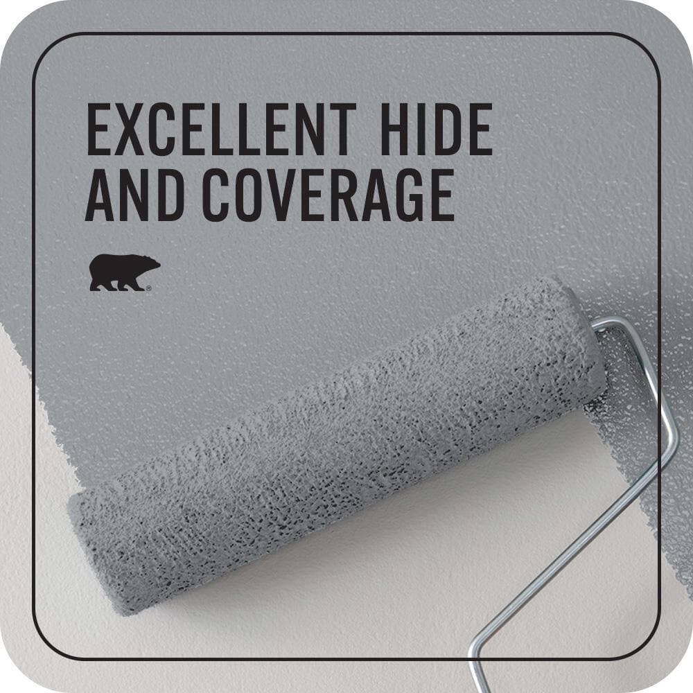 BEHR PREMIUM PLUS #760F-4 Down Pour Flat EcoMix Plant-Based & Primer (2)