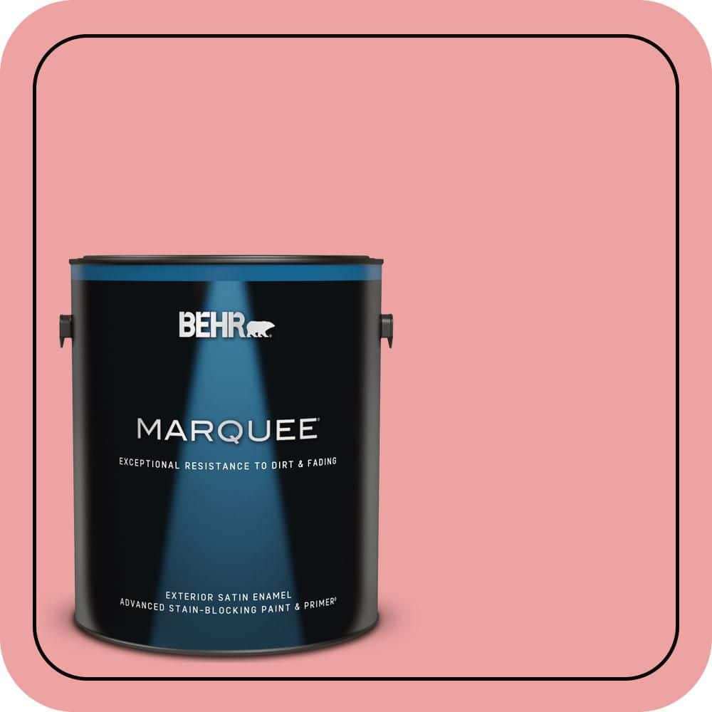 BEHR MARQUEE 1 gal. #P170-3 Infatuation Satin Enamel Exterior Paint & Primer (1)