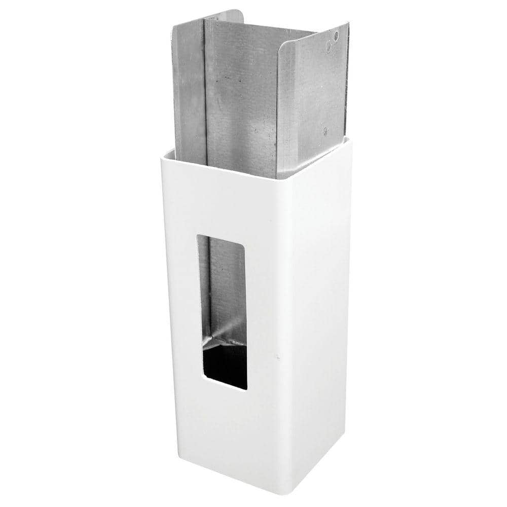 Barrette Outdoor Living 5 in. x 5 in. x 58 in. Aluminum Post Insert (3)