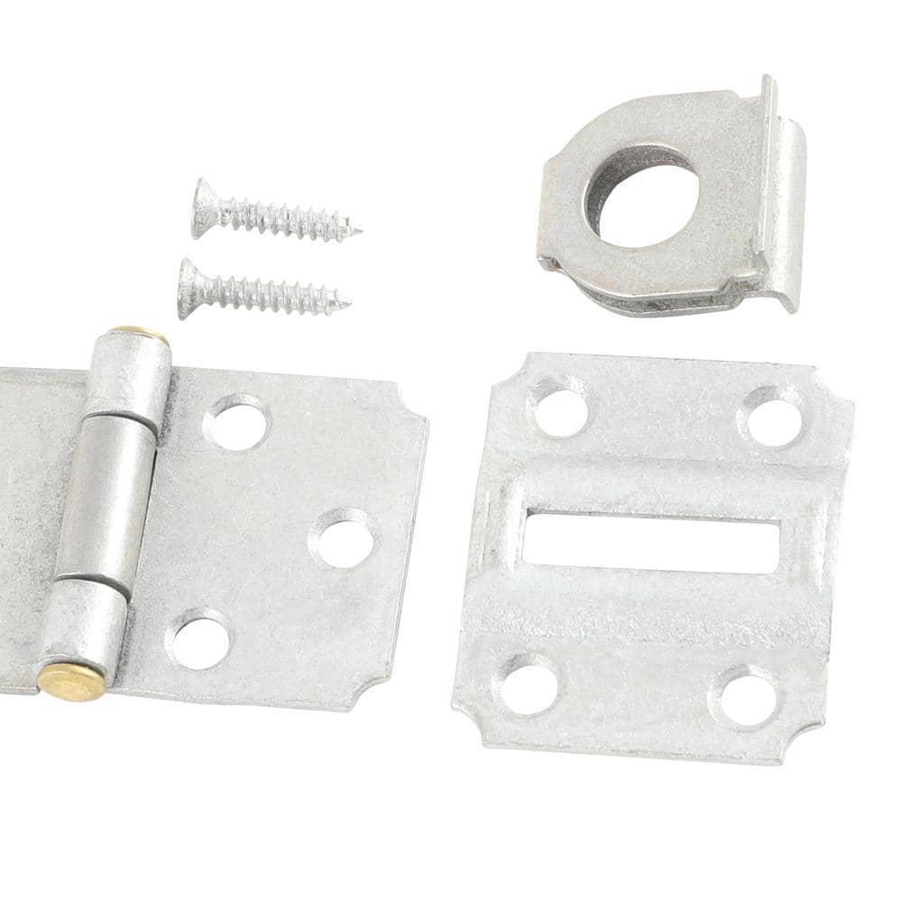 Everbilt 3-1/2 in. Galvanized Adjustable Staple Safety Hasp (3)