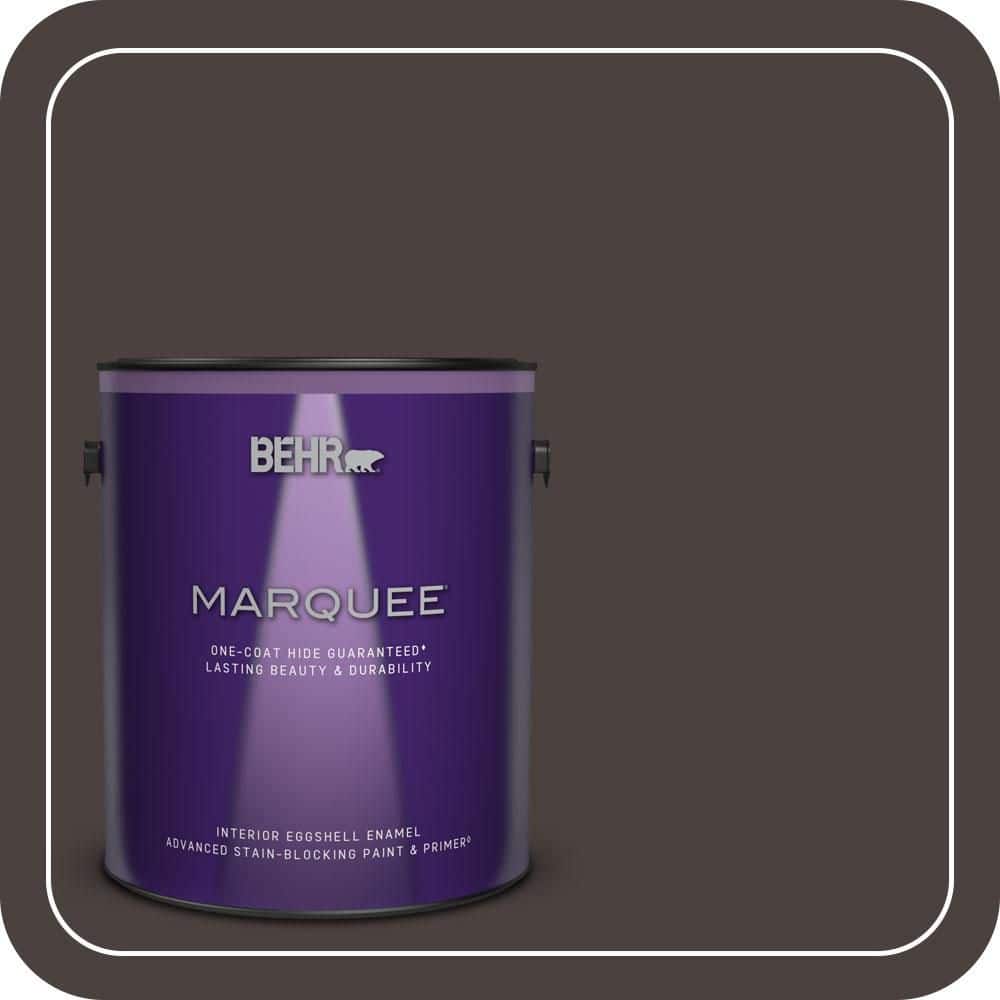 BEHR MARQUEE 1 gal. #PPU5-20 Sweet Molasses Eggshell Enamel Interior Paint & Primer