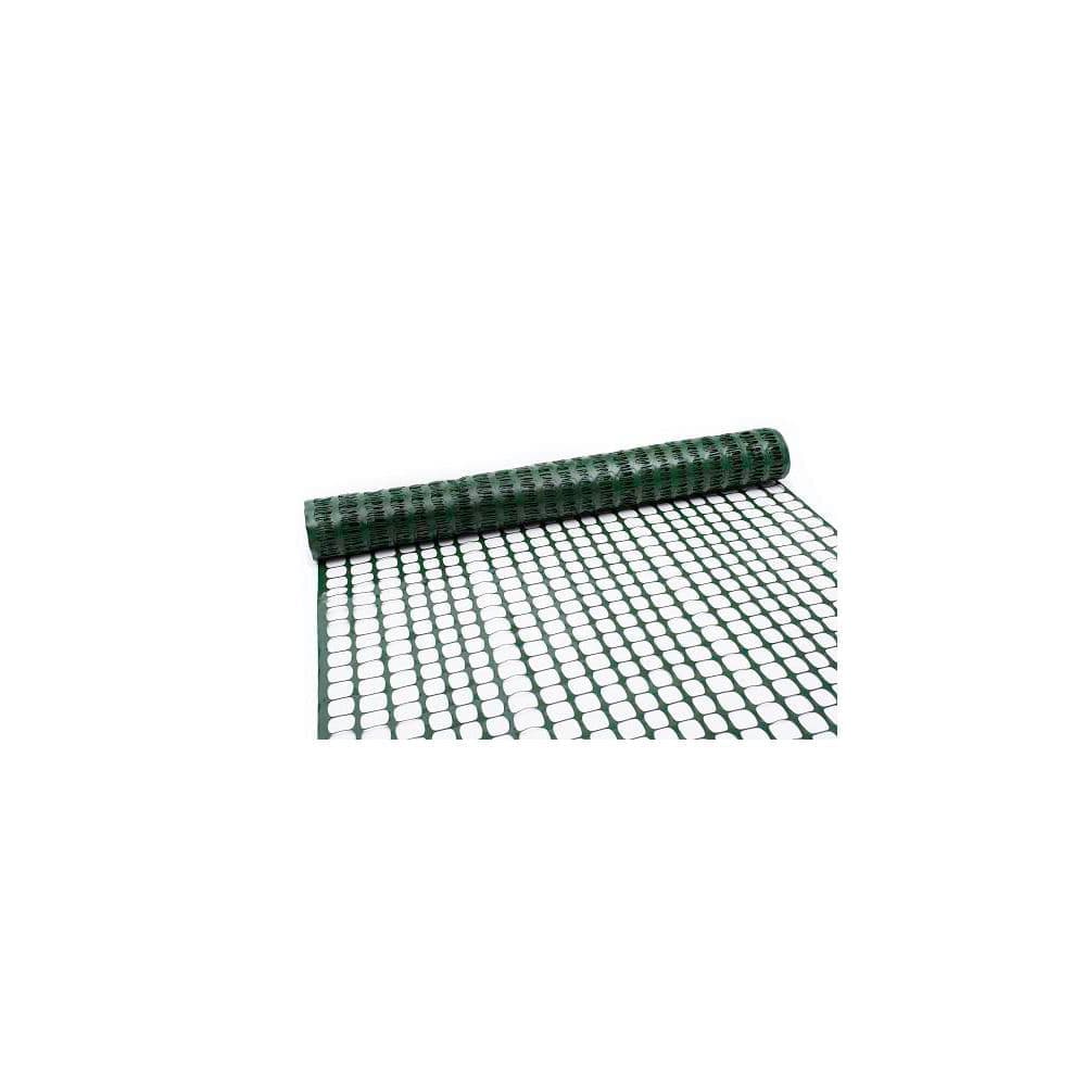 Tenax 4 ft. x 100 ft. Guardian Warning Barrier HD Safety Fence Green (3)