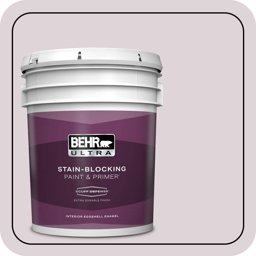 BEHR ULTRA 5 gal. #PPU16-07 Mystic Fairy Extra Durable Eggshell Enamel Interior Paint & Primer (1)