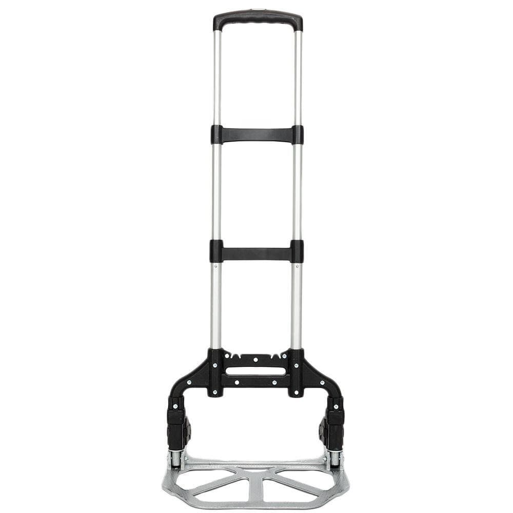 Laybus Black Drywall Cart Portable Foldable Telescopic Trolley Trolley Luggage Trolle with 50 lb. Load Capacity (3)