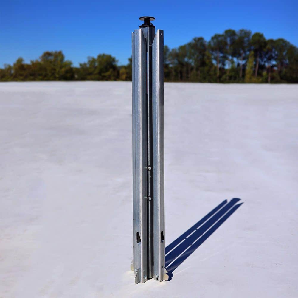 Roof Zone Folding Warning Line with 4 Stanchions (3)