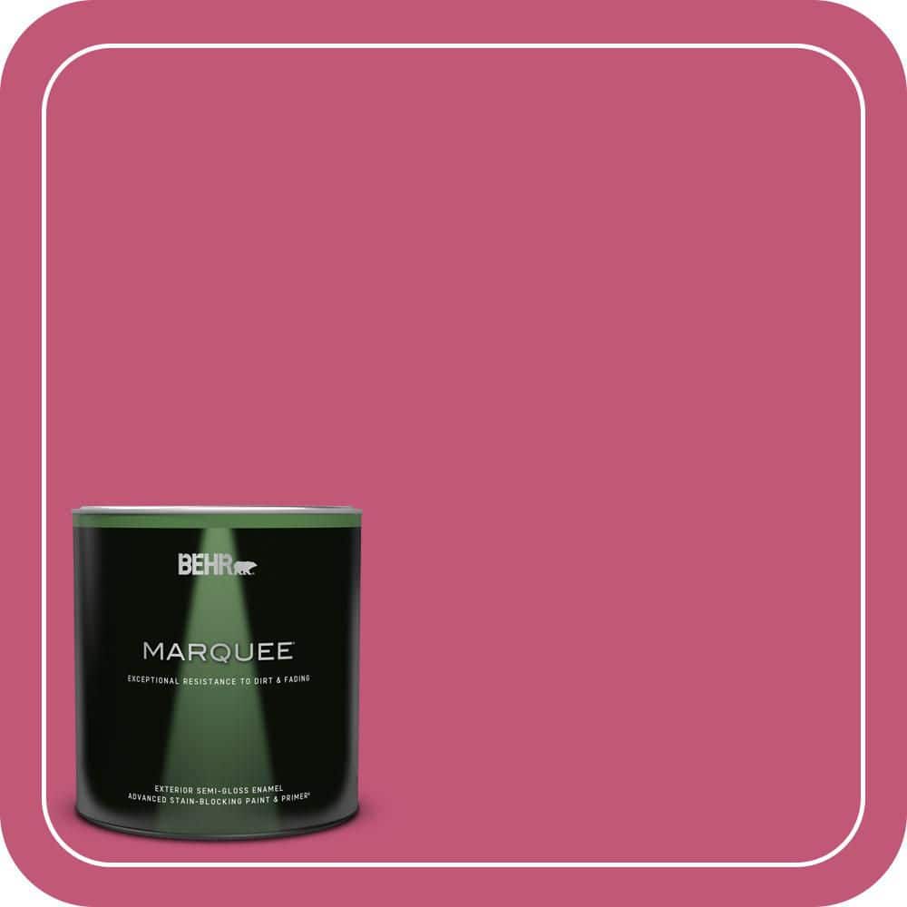BEHR MARQUEE 1 qt. #T16-02 Pagoda Semi-Gloss Enamel Exterior Paint & Primer