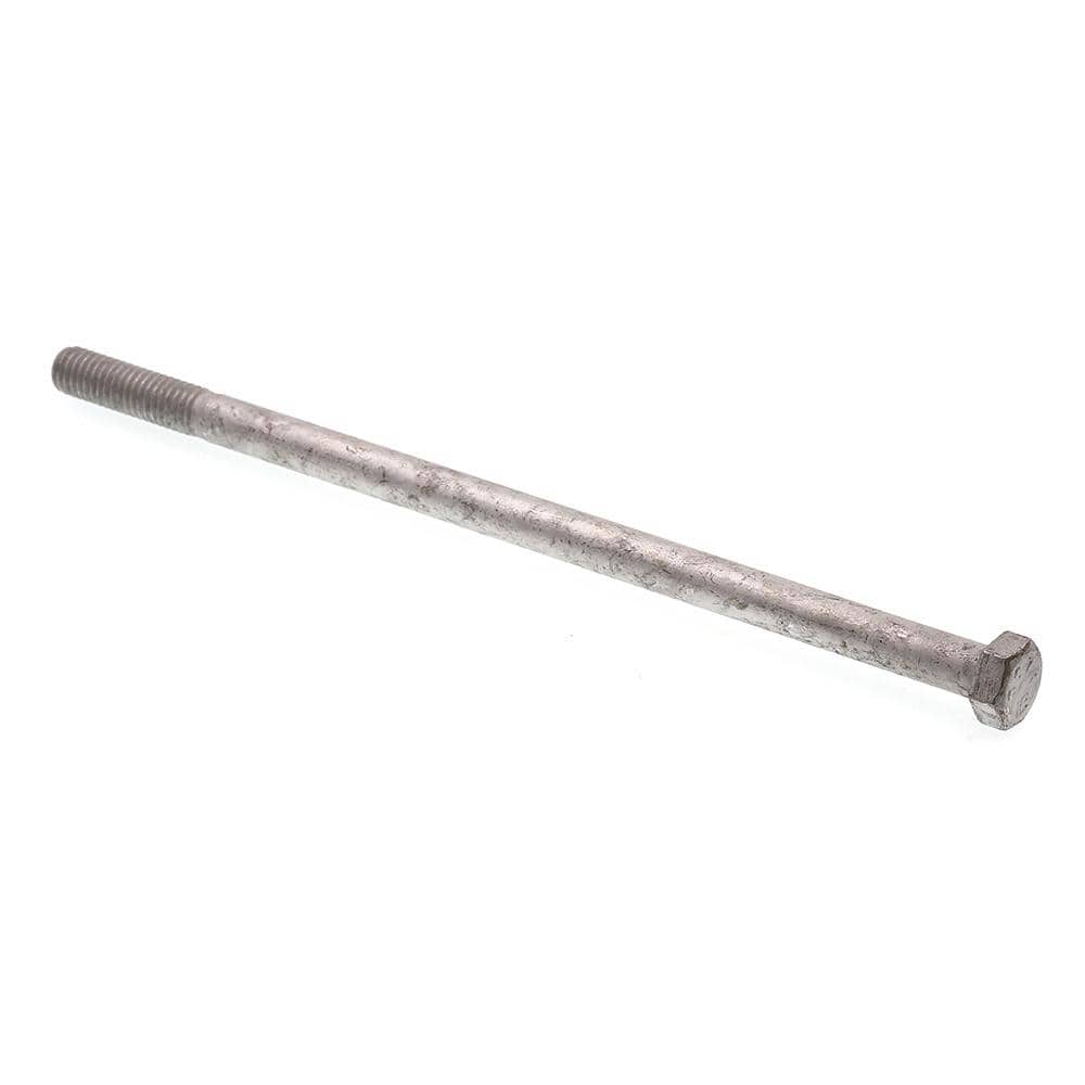 Prime-Line 3/8 in.-16 x 8 in. A307 Grade A Hot Dip Galvanized Steel Hex Bolts (10-Pack) (1)