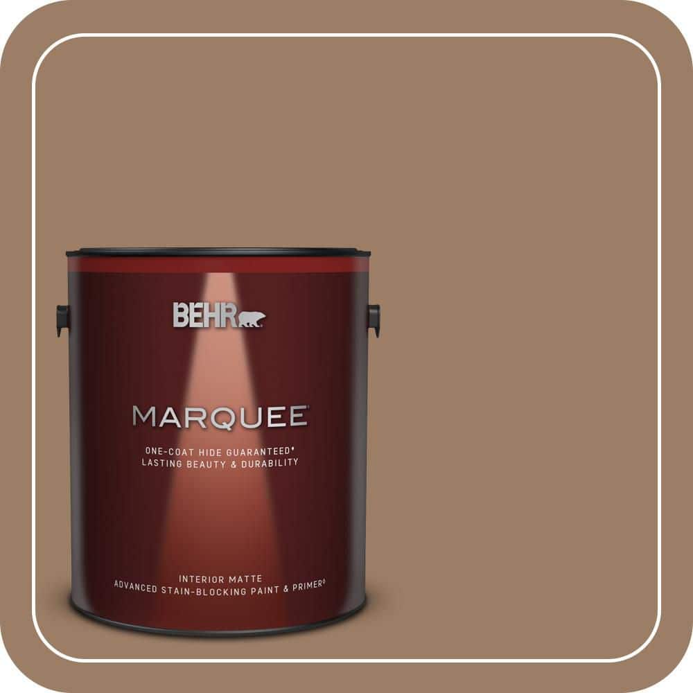 BEHR MARQUEE 1 gal. #MQ2-19 Home Sweet Home One-Coat Hide Matte Interior Paint & Primer