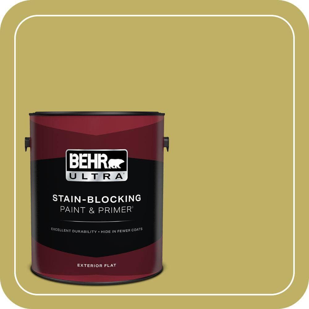 BEHR ULTRA 1 gal. #PPU9-06 Riesling Grape Flat Exterior Paint & Primer