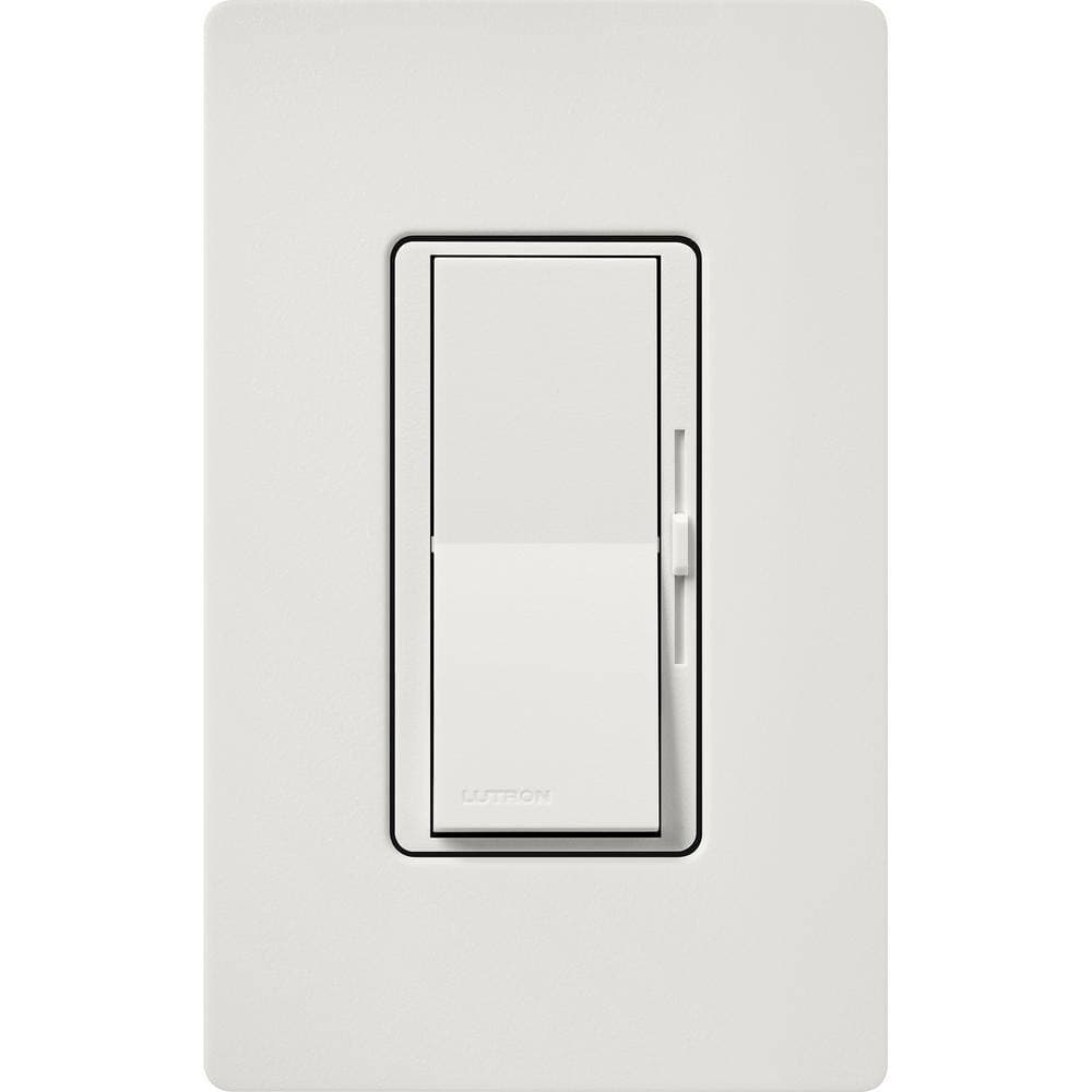 Lutron Diva Dimmer Switch for Magnetic Low Voltage, 600-Watt/Single-Pole, Lunar Gray (DVSCLV-600P-LG) (2)