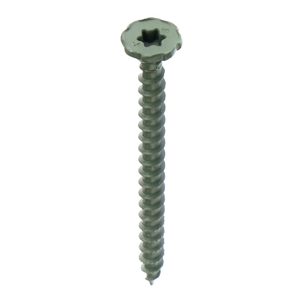 Backer-On #9 x 2-1/4 in. Star Drive Serrated Head Cement Board Screws (100-Pack) (3)