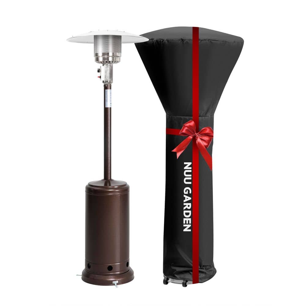 Nuu Garden 46,000 BTU Steel Propane Gas Patio Heater (3)