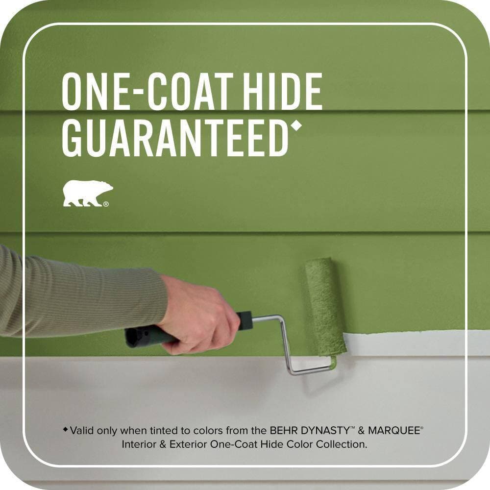 BEHR MARQUEE 5 gal. #MQ4-44 Green Dynasty Flat Exterior Paint & Primer (3)