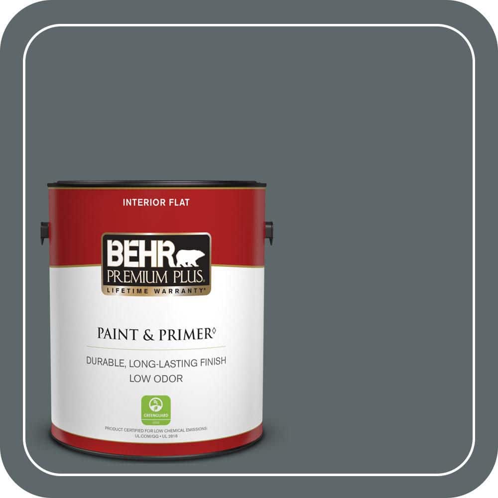 BEHR PREMIUM PLUS 1 gal. #PPU25-20 Le Luxe Flat Low Odor Interior Paint & Primer