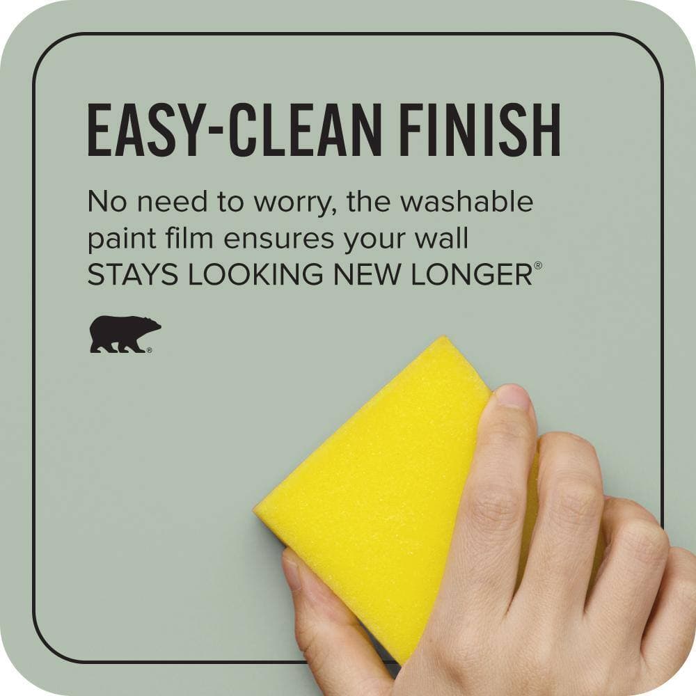 BEHR ULTRA 1 gal. #N400-3 Flagstaff Green Extra Durable Flat Interior Paint & Primer (4)