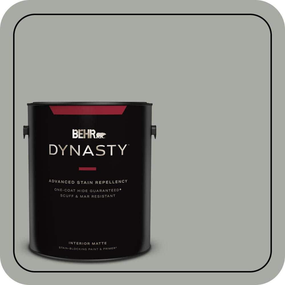 BEHR DYNASTY 1 gal. #PPU25-15 Flipper Matte Interior Stain-Blocking Paint & Primer