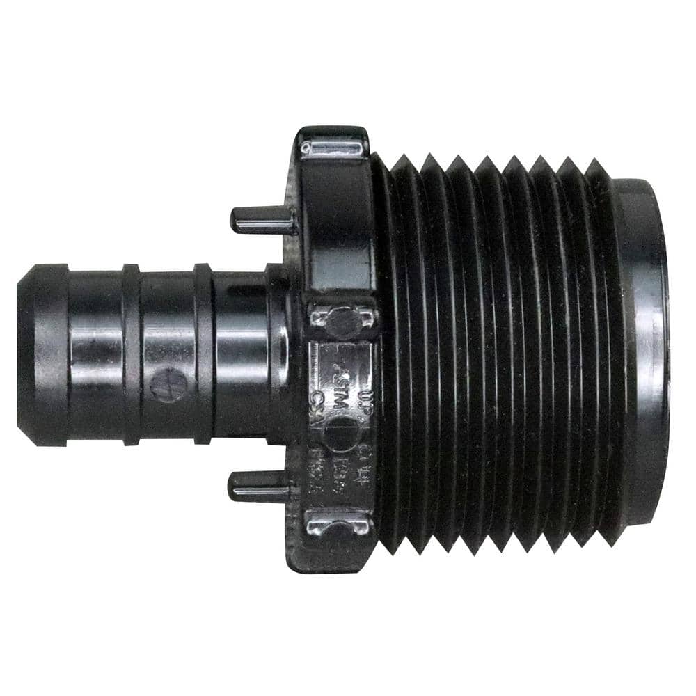 Apollo 1/2 in. PEX-B Barb x 3/4 in. MNPT Poly-Alloy Reducing Adapter (5-Pack)