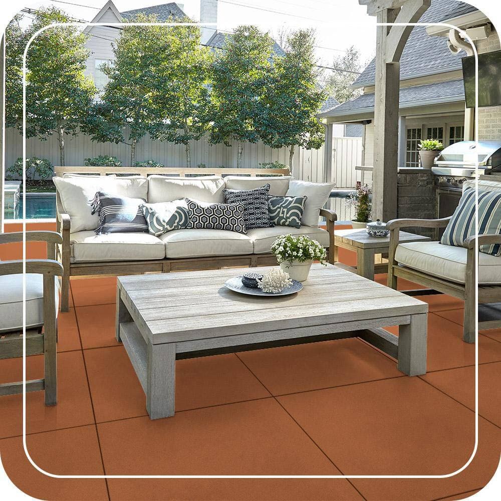 BEHR PREMIUM #260D-7 Textured Low-Lustre Enamel Interior/Exterior Porch and Patio Anti-Slip Floor Paint (3)