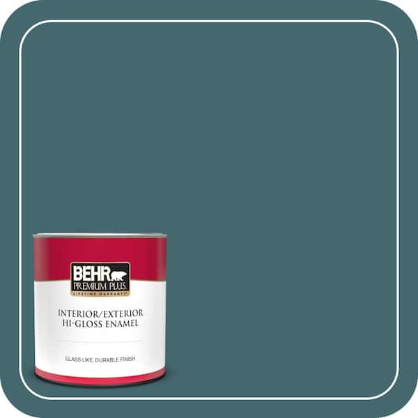BEHR PREMIUM PLUS Home Decorators Collection #HDC-AC-05L Jade Flat Low Odor & Primer (3)