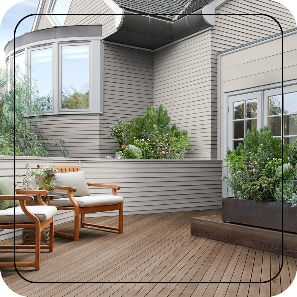 BEHR #HDC-WR14-02 Color House and Fence Exterior Wood Stain (3)