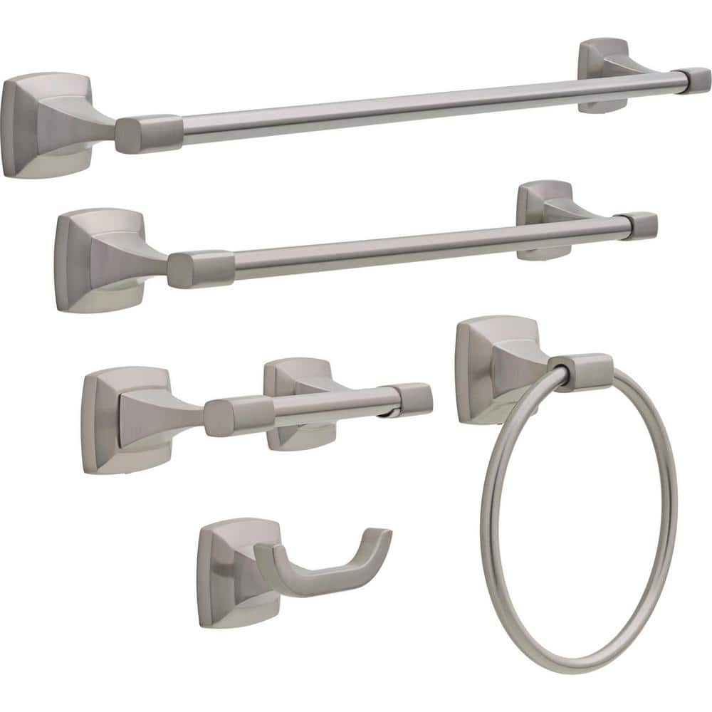 Delta Portwood Double Towel Hook Bath Hardware Accessory (3)