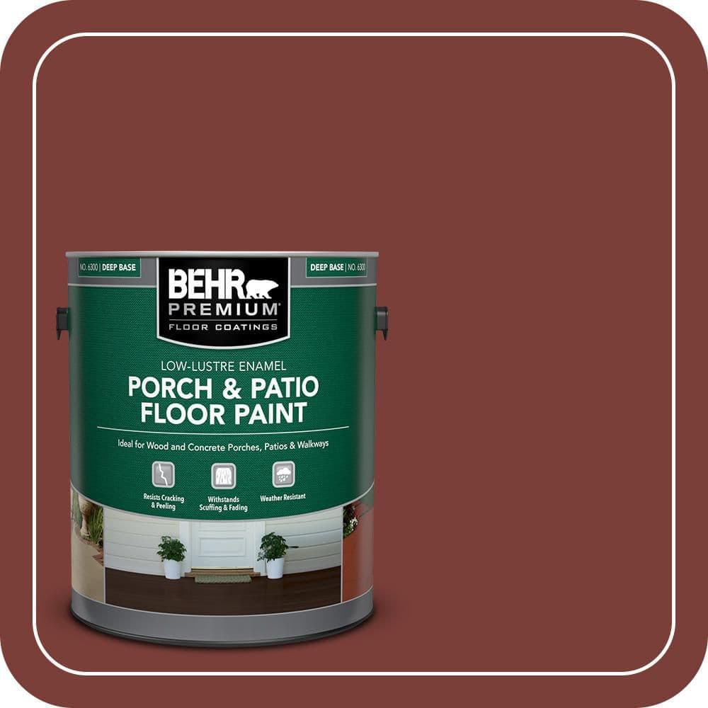 BEHR PREMIUM #PPU2-02 Low-Lustre Enamel Interior/Exterior Porch and Patio Floor Paint (1)